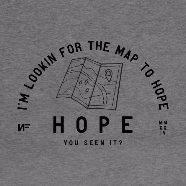 Cool NF Merch Map to hope by Lottz_Design 